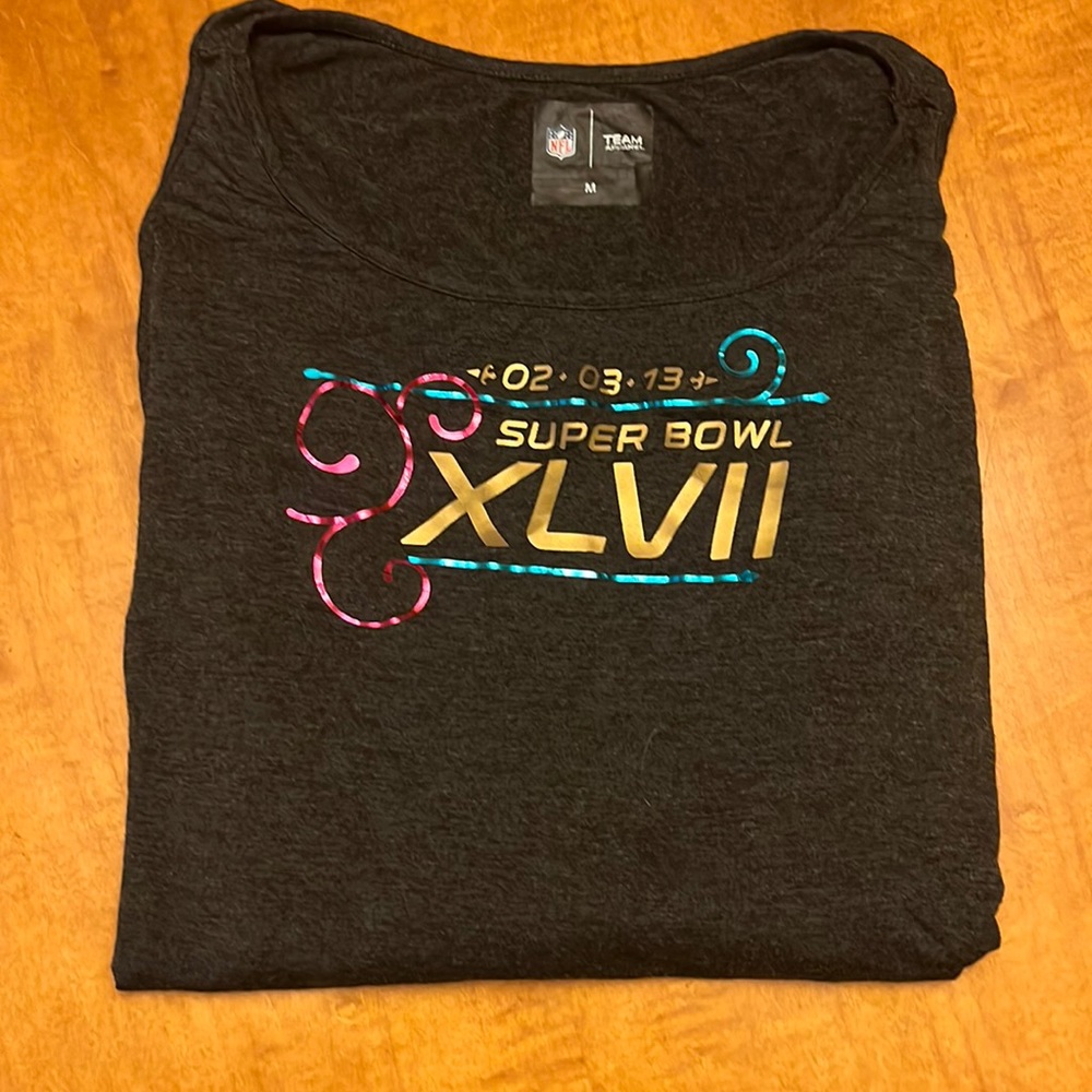 2013 Super Bowl, San Francisco shoulder top NFL